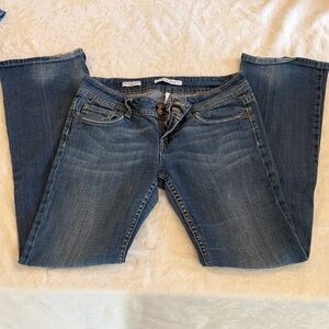 Vigoss Women's Bootcut Jeans in Medium Blue Wash